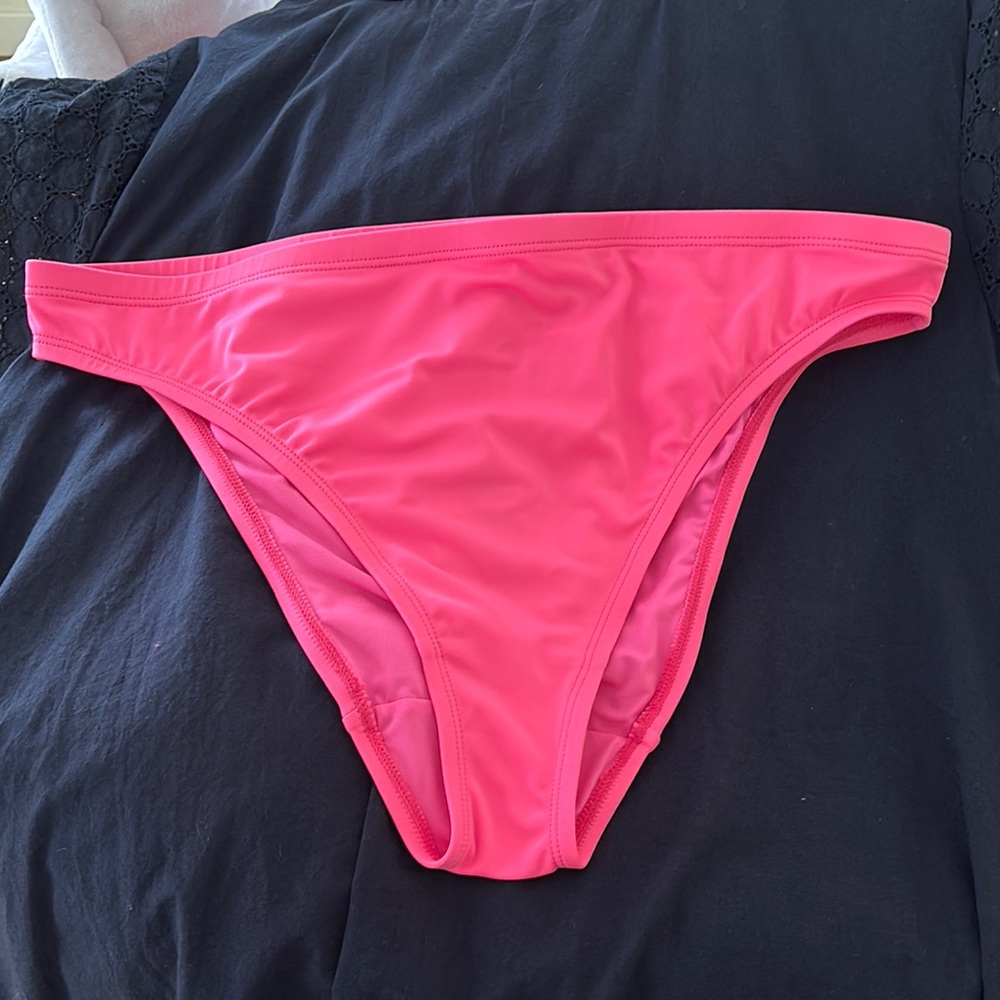 Lane Bryant Pink Bikini Bottom Sleek Minimalist Design